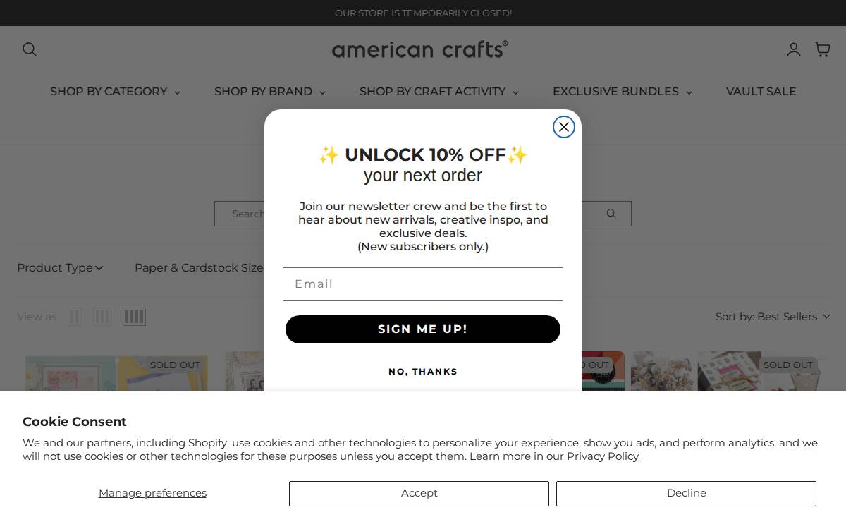 Die Cuts With A View website preview