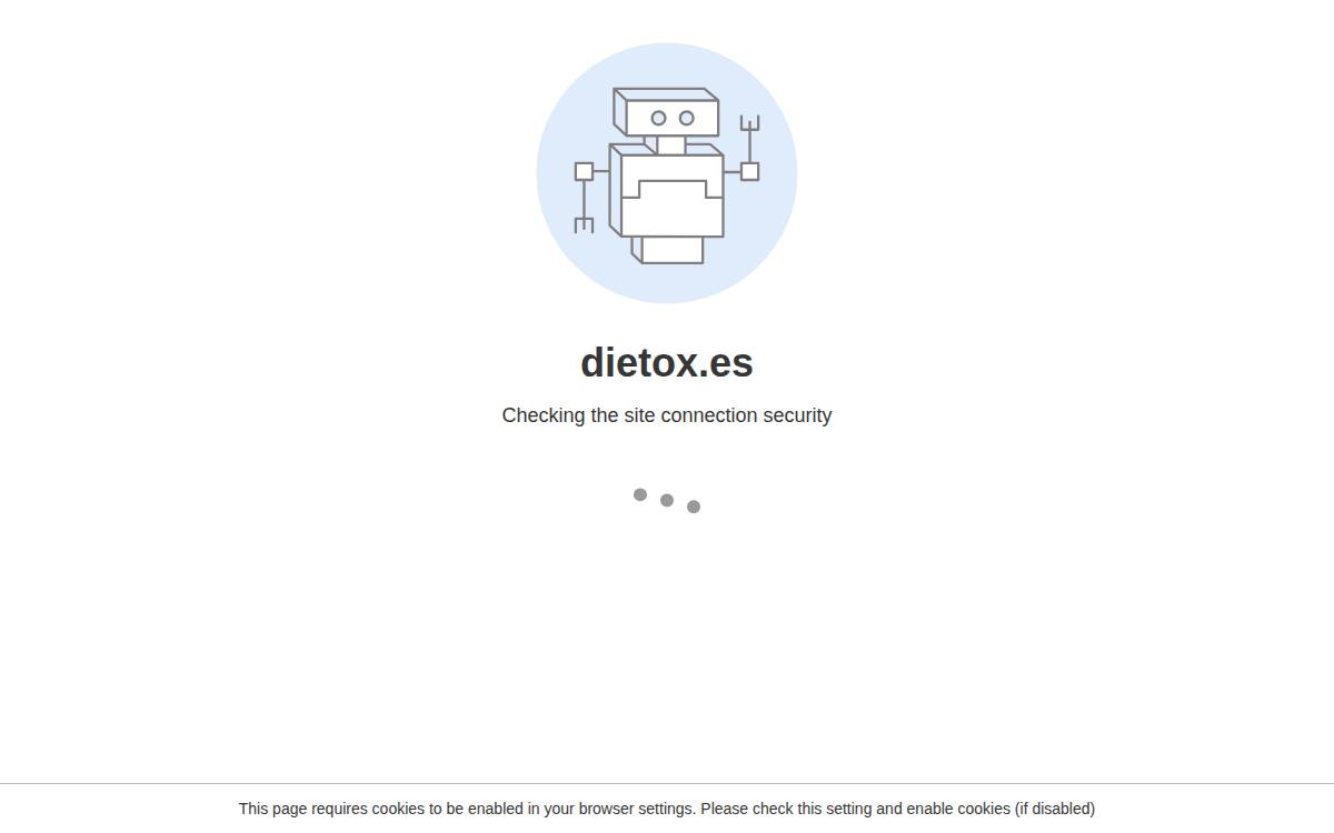 Dietox website preview