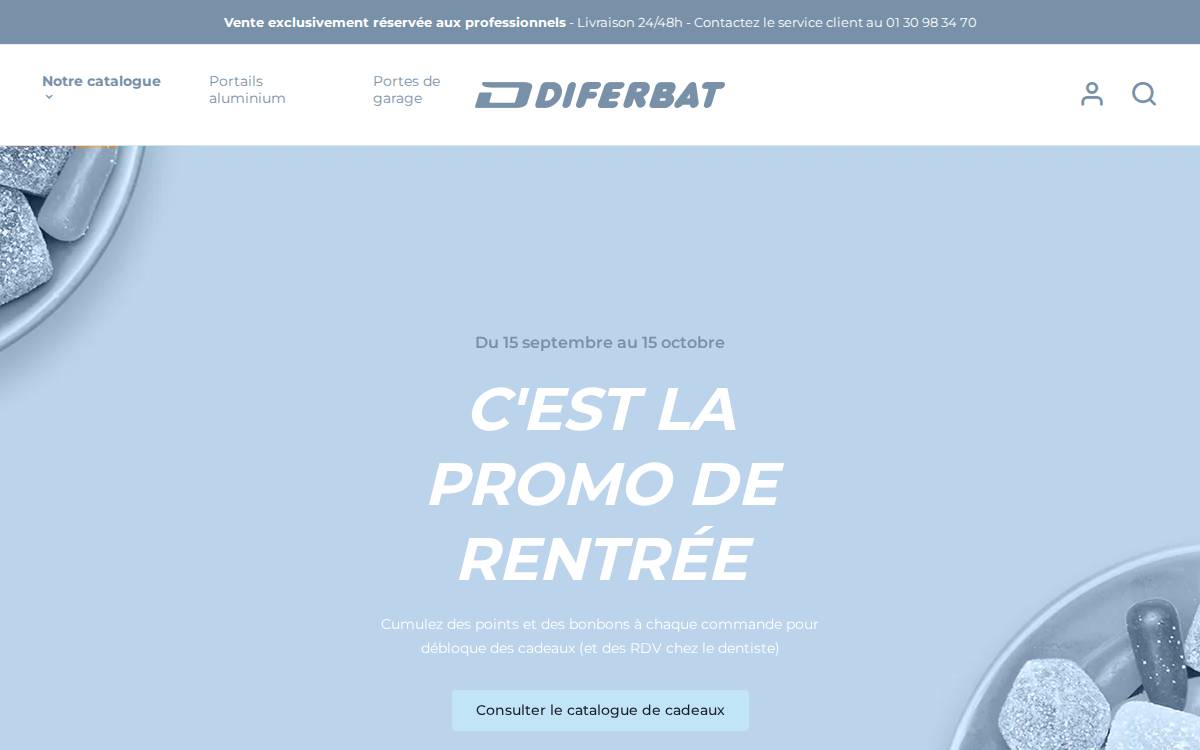Diferbat website preview