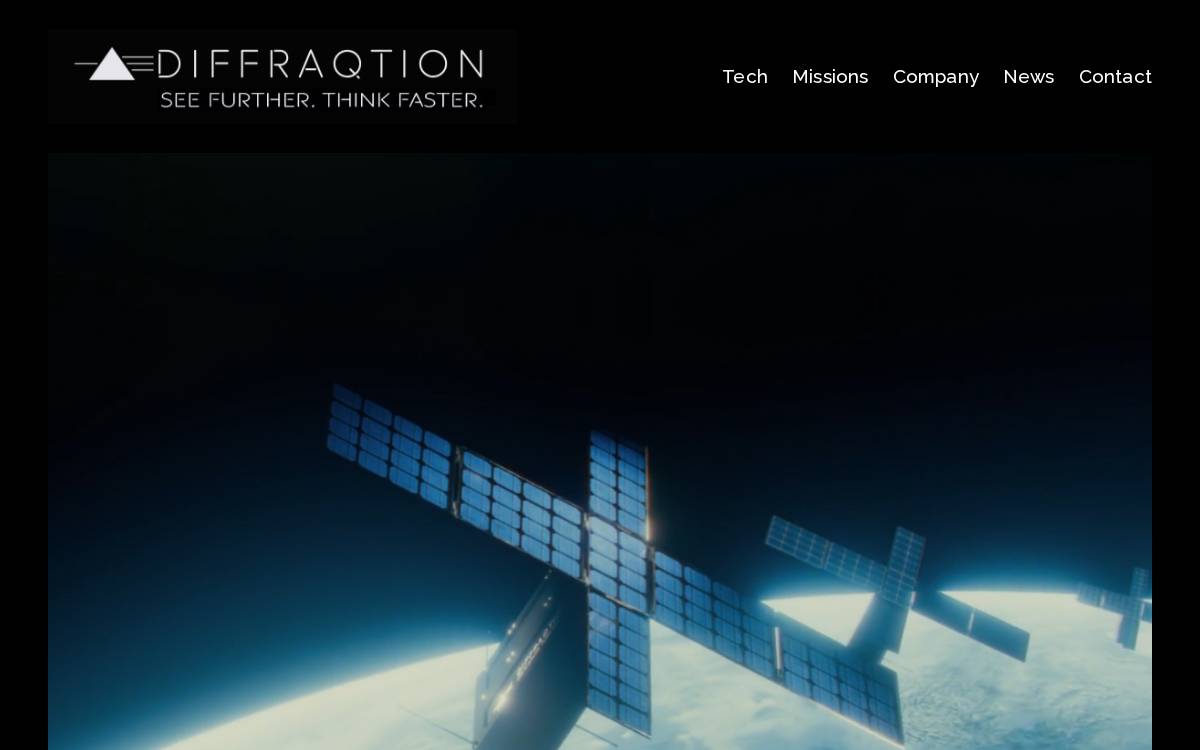 Diffraqtion website preview