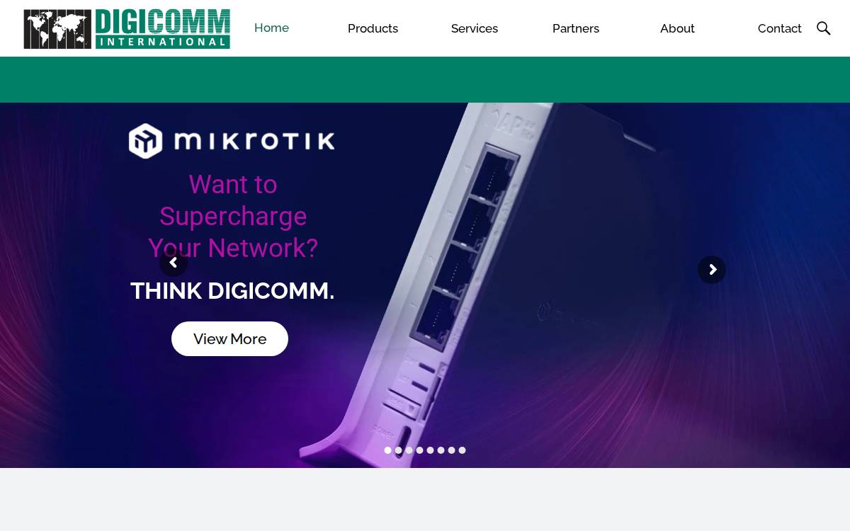 Digicomm website preview