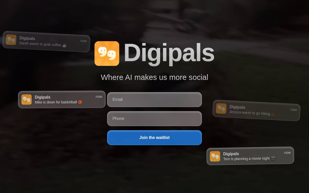 Digipals website preview