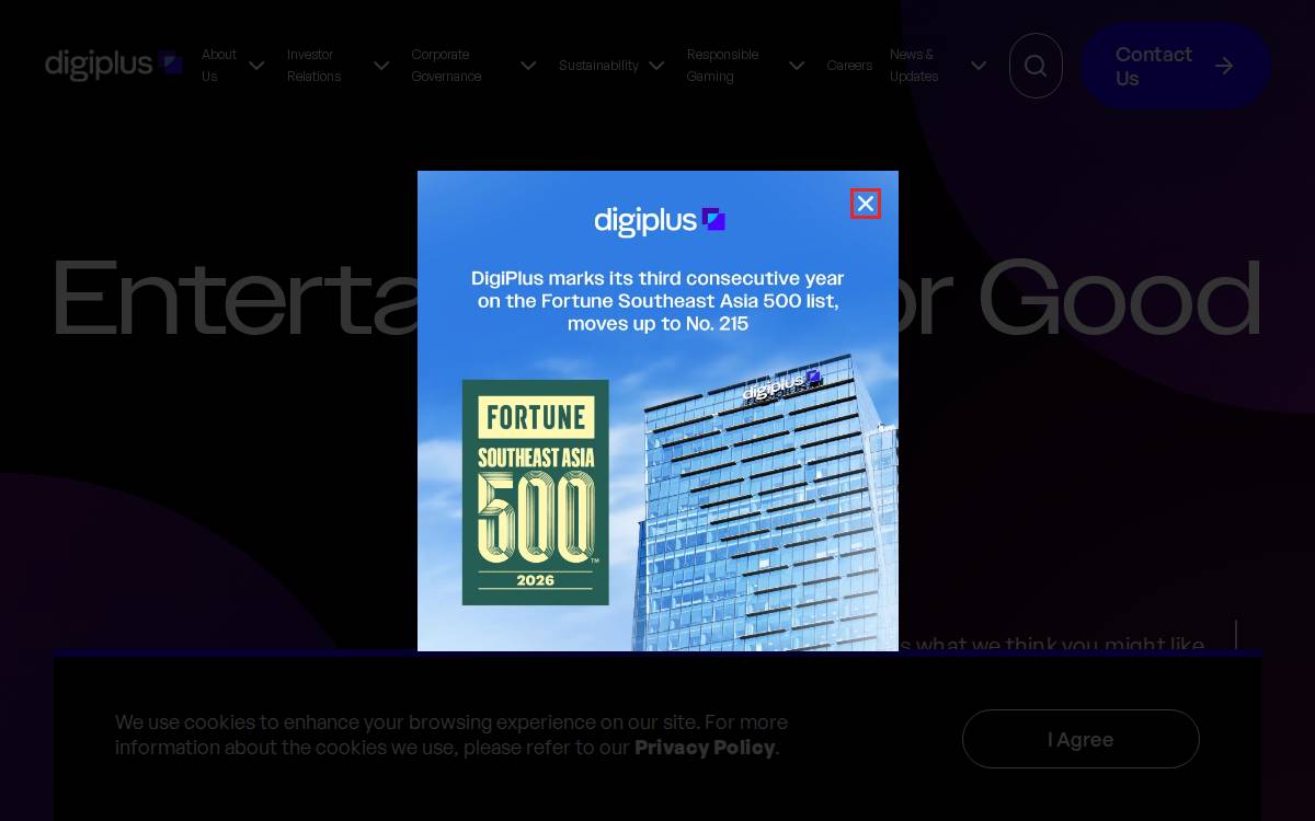 DigiPlus website preview