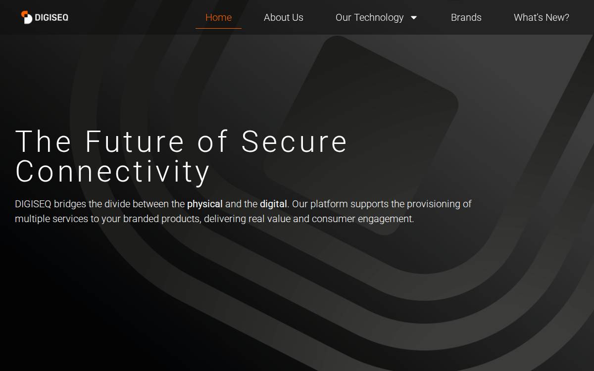Digiseq website preview