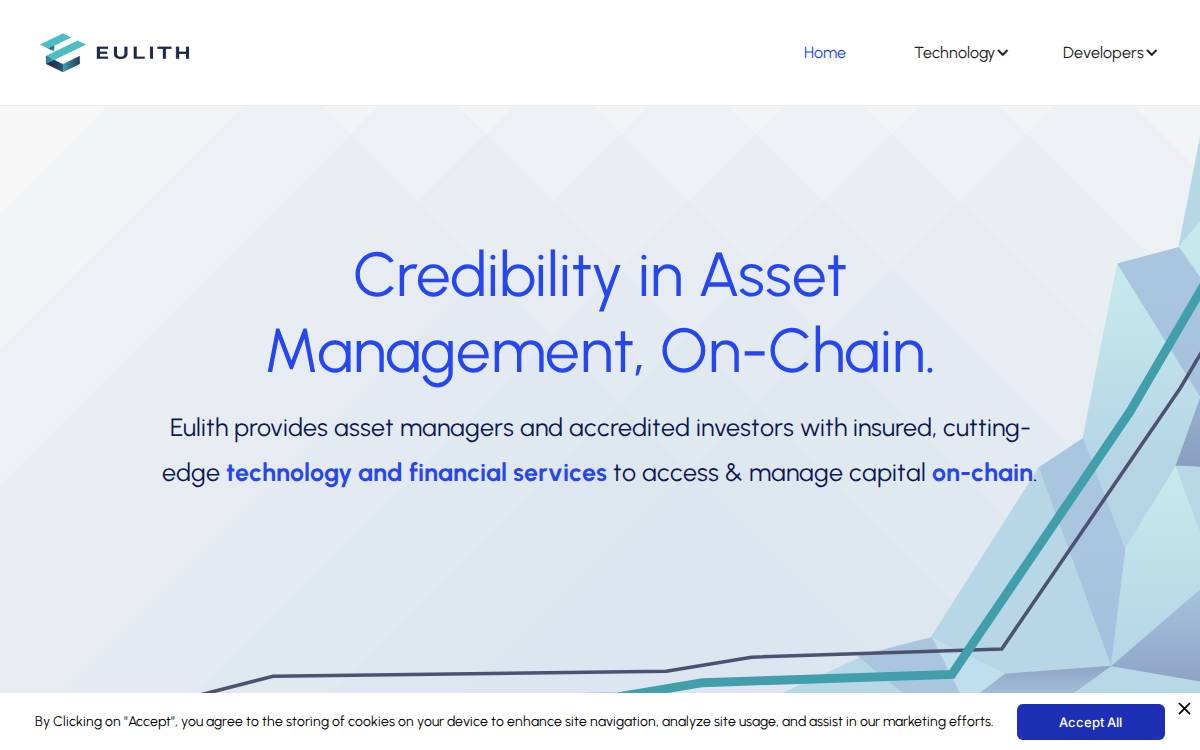Digital asset trade execution website preview