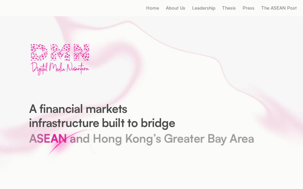 Digital Media Nusantara website preview