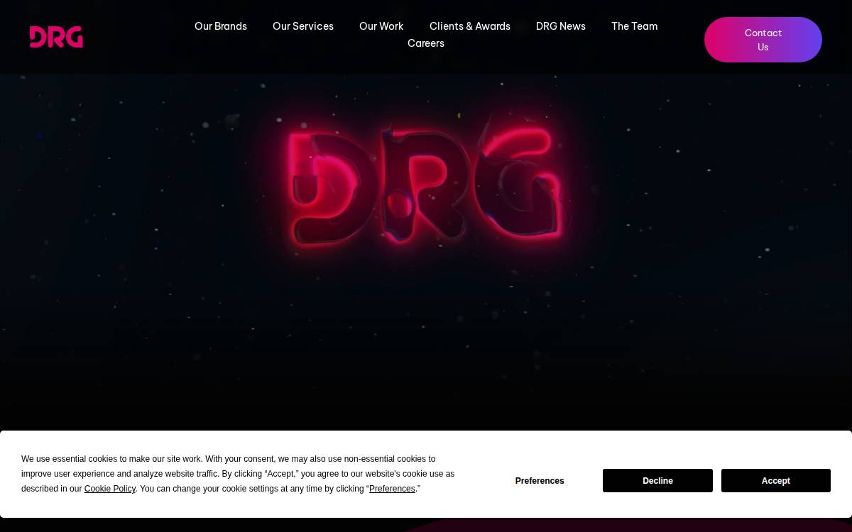Digital Rewards Group website preview
