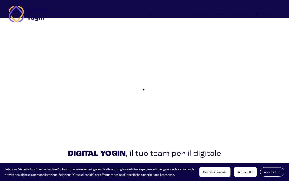 Digital Yogin website preview