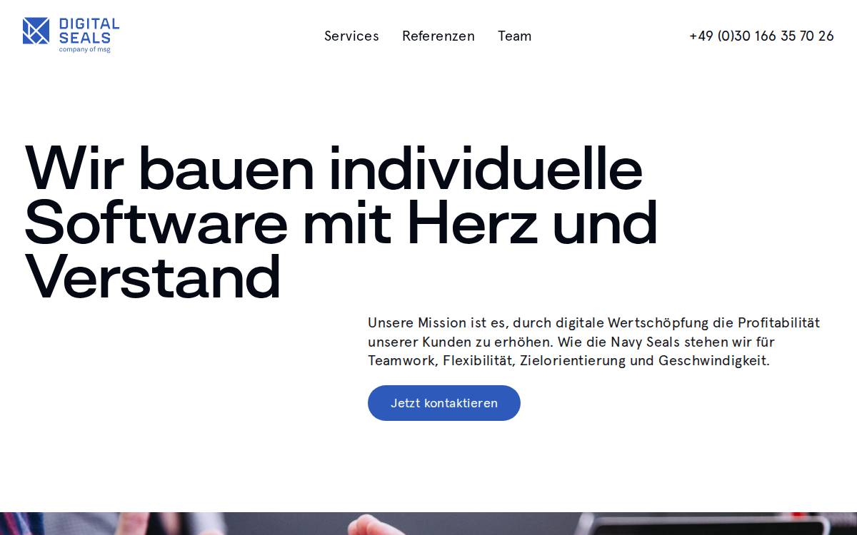 Digitalseals website preview