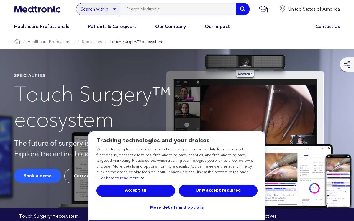 Digital Surgery website preview