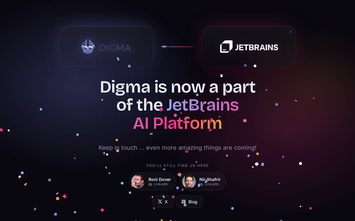 Digma website preview