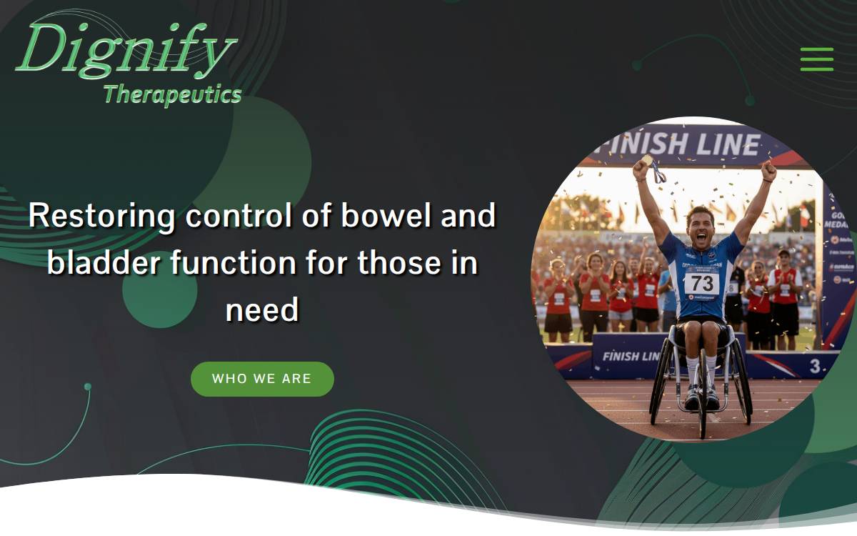 Dignify Therapeutics website preview