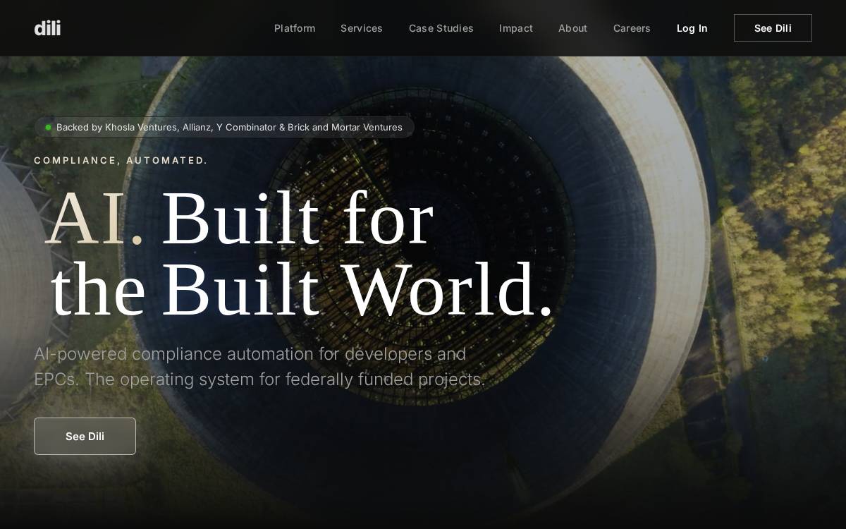 dili website preview