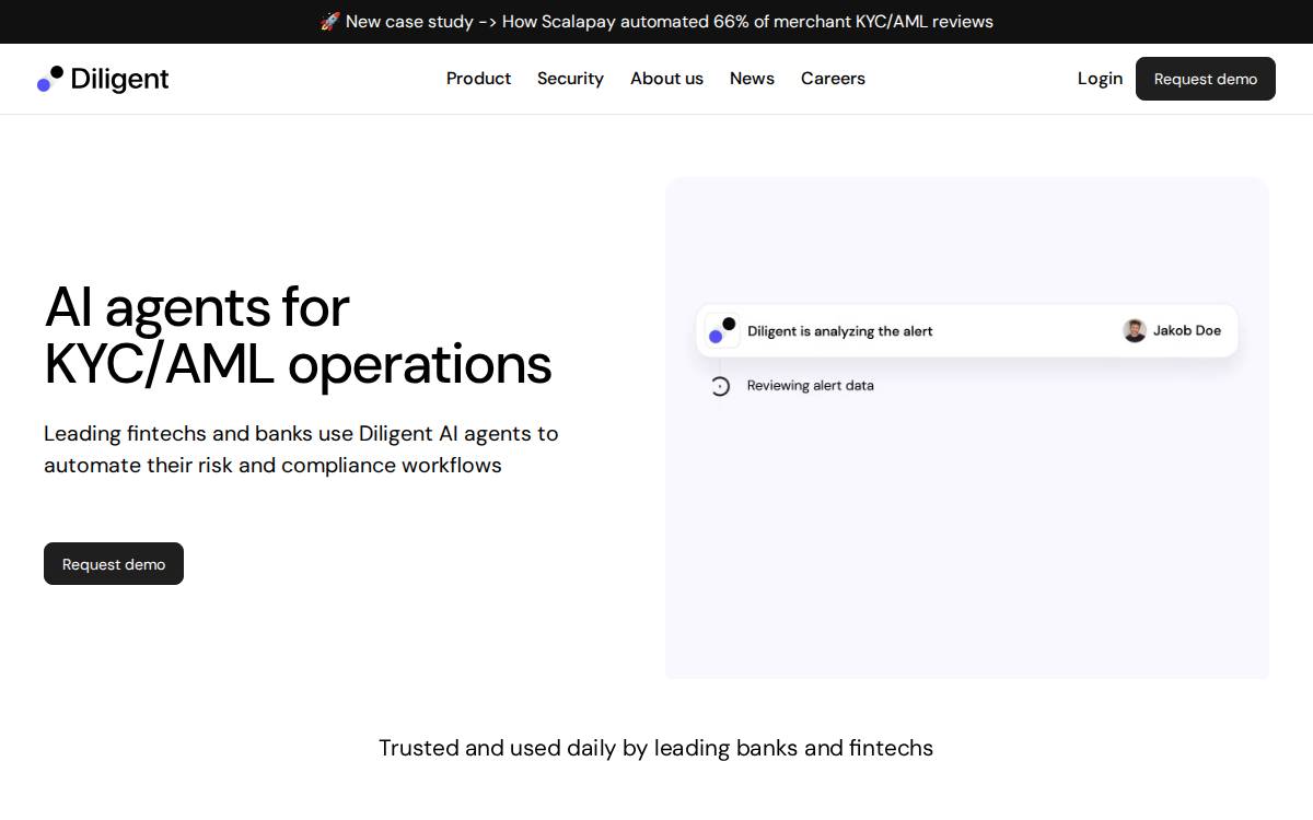 Diligent website preview