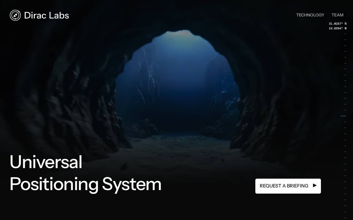 Diraclabs website preview