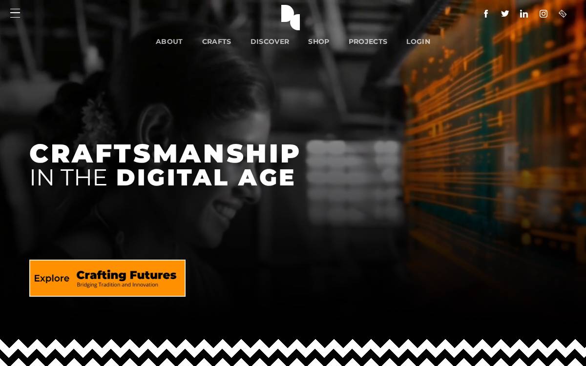 Direct Create website preview