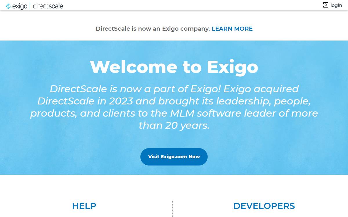 Directscale website preview