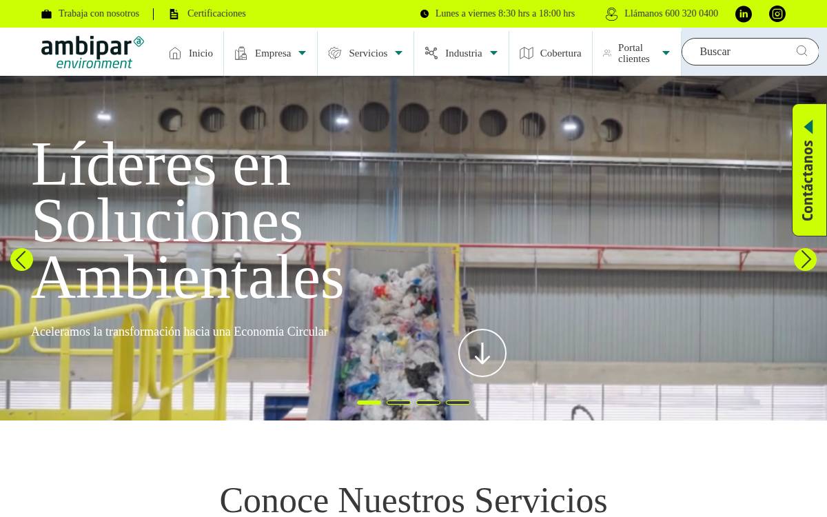 Disal website preview