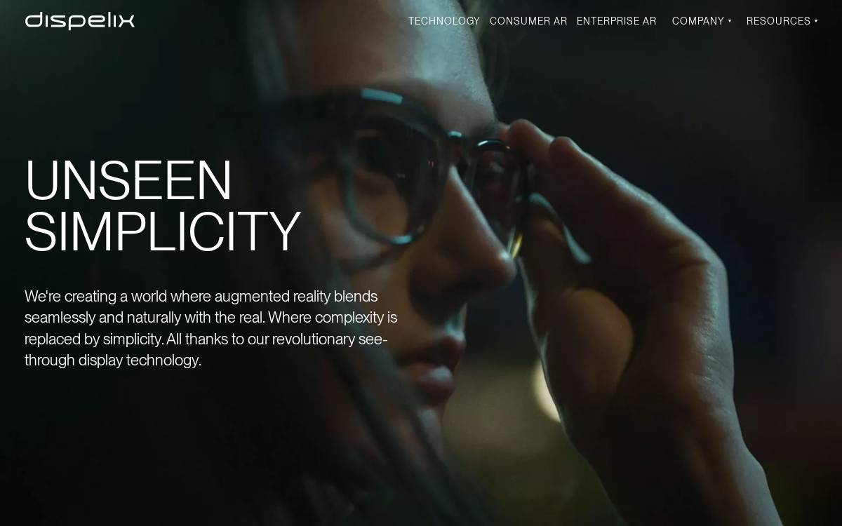 Dispelix website preview