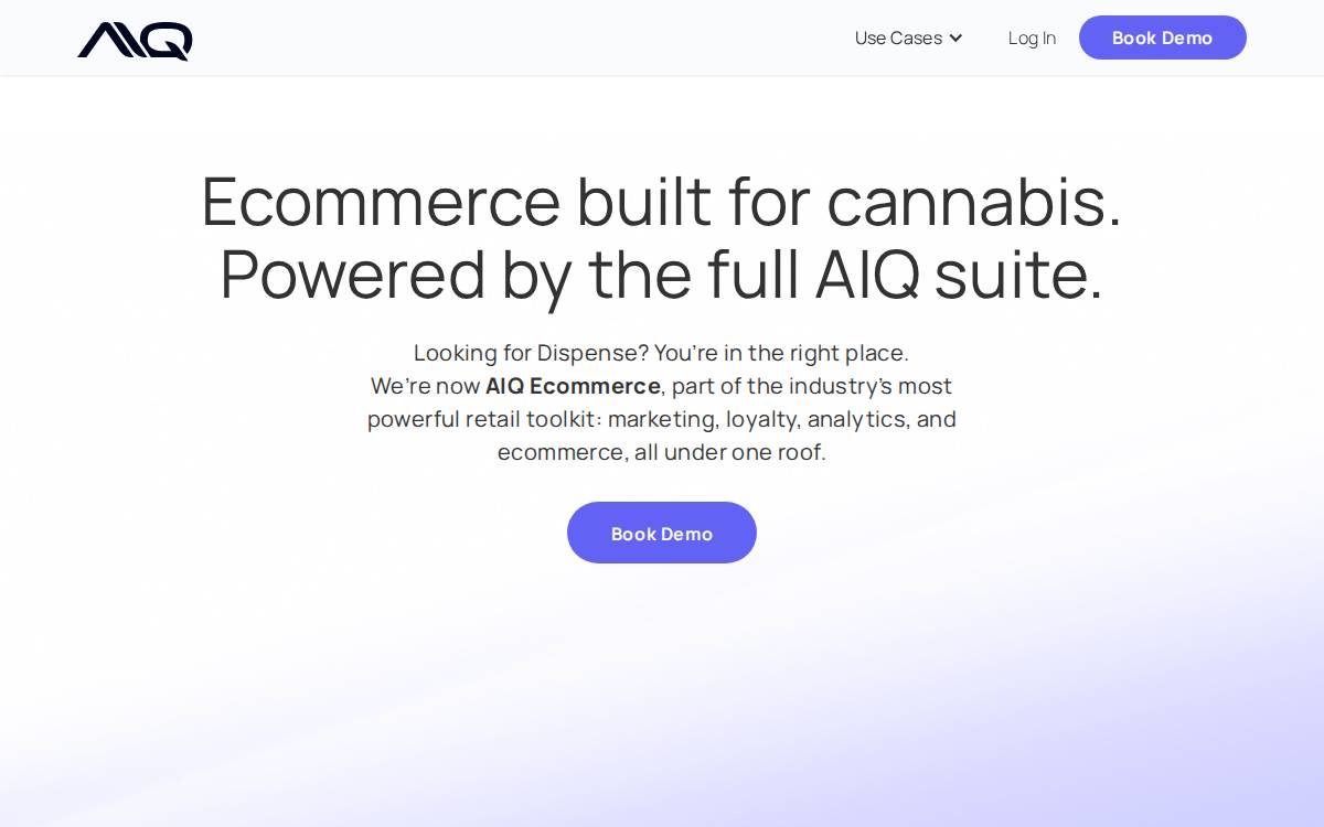 Dispense website preview