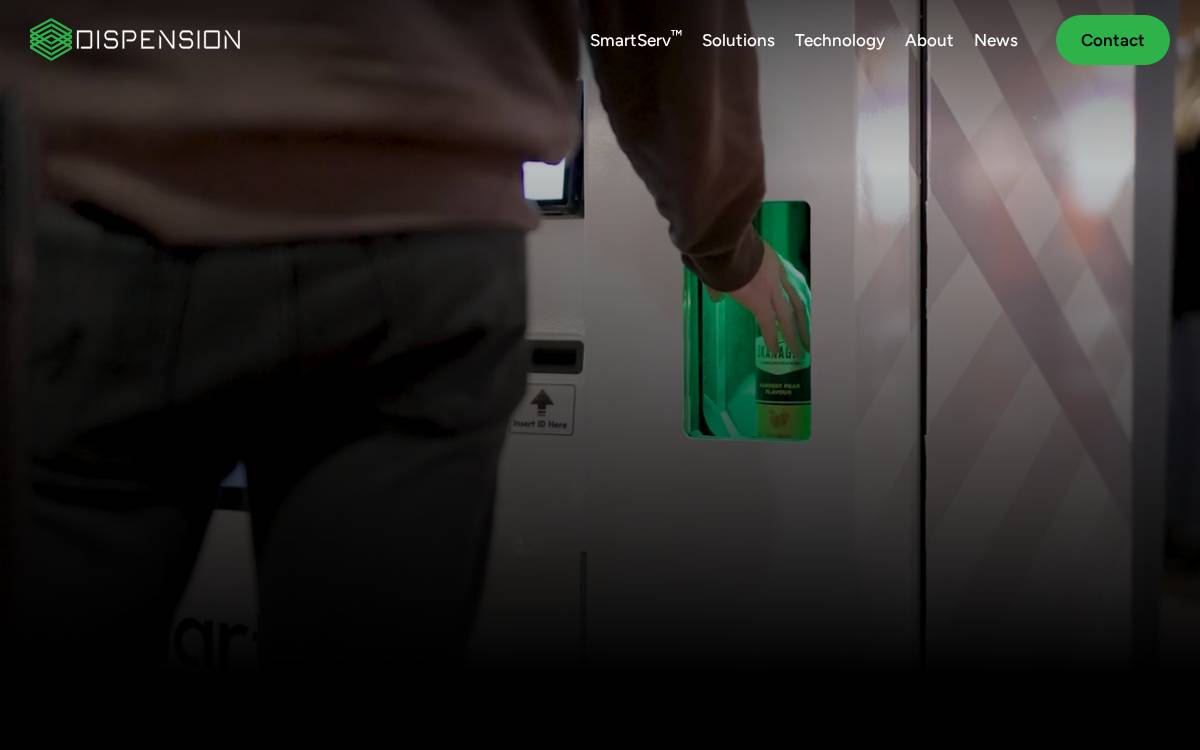 Dispension website preview