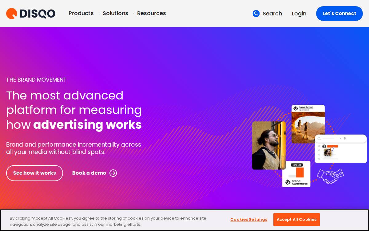 DISQO website preview