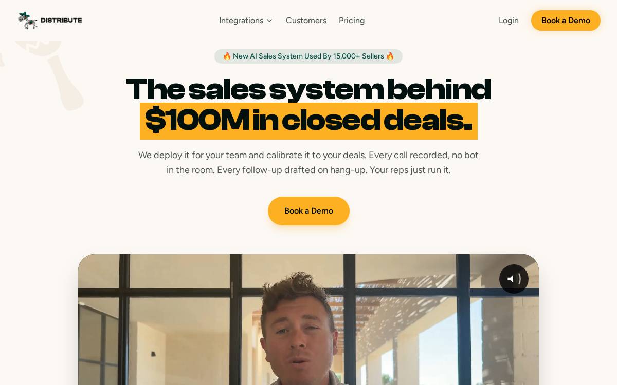 Distribute website preview