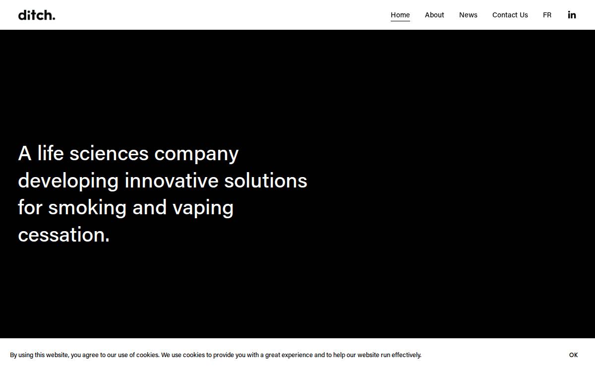 Ditchlabs website preview