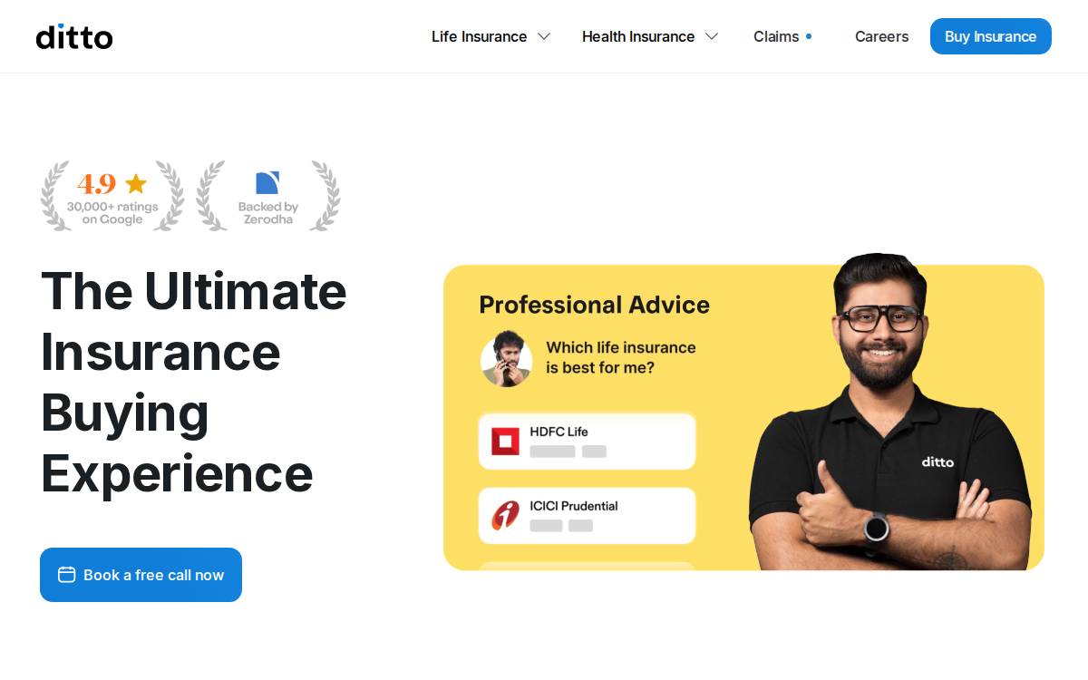 Ditto website preview