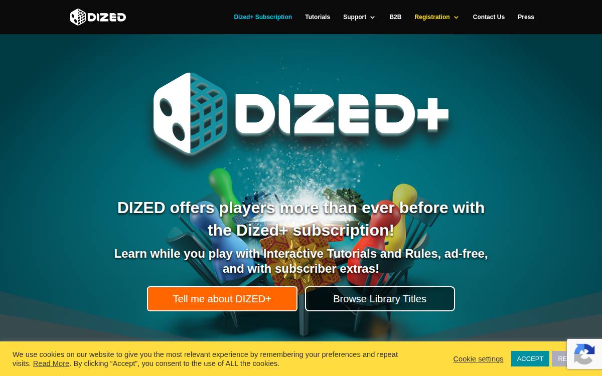Dized website preview
