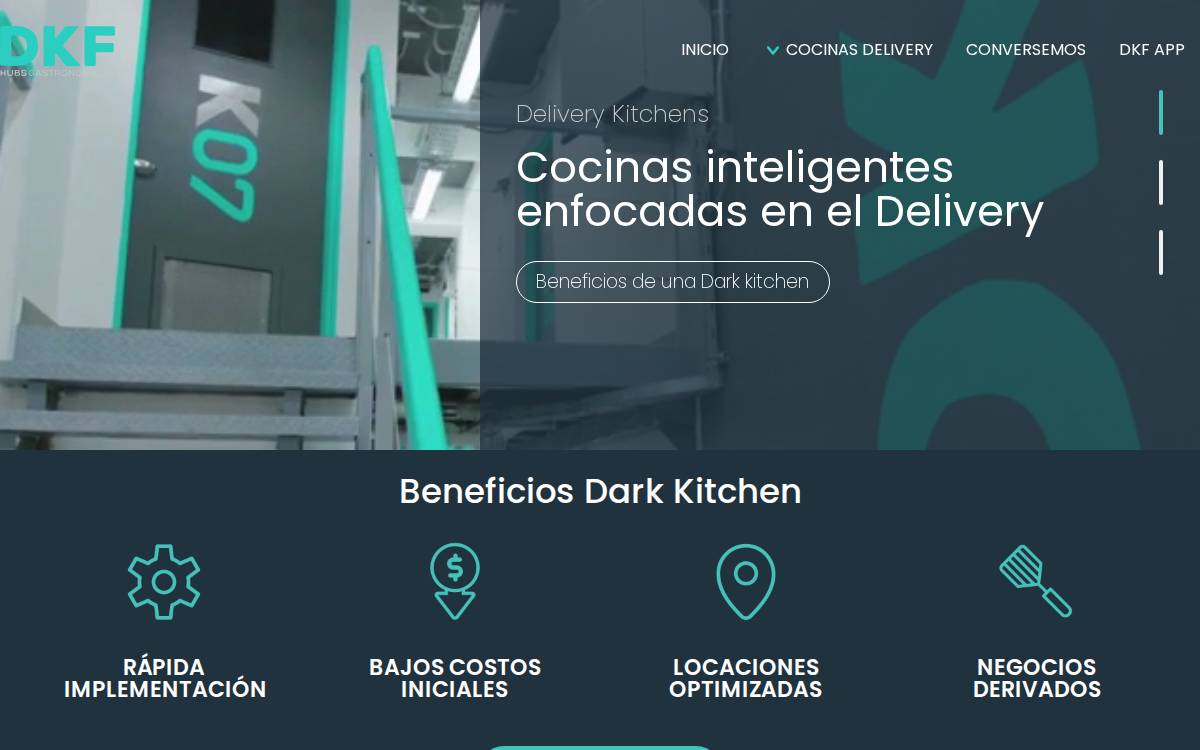 DK Factory website preview