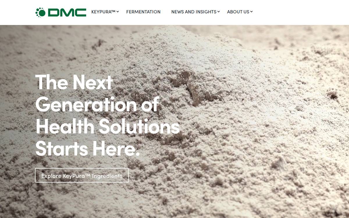 DMC Biotechnologies website preview