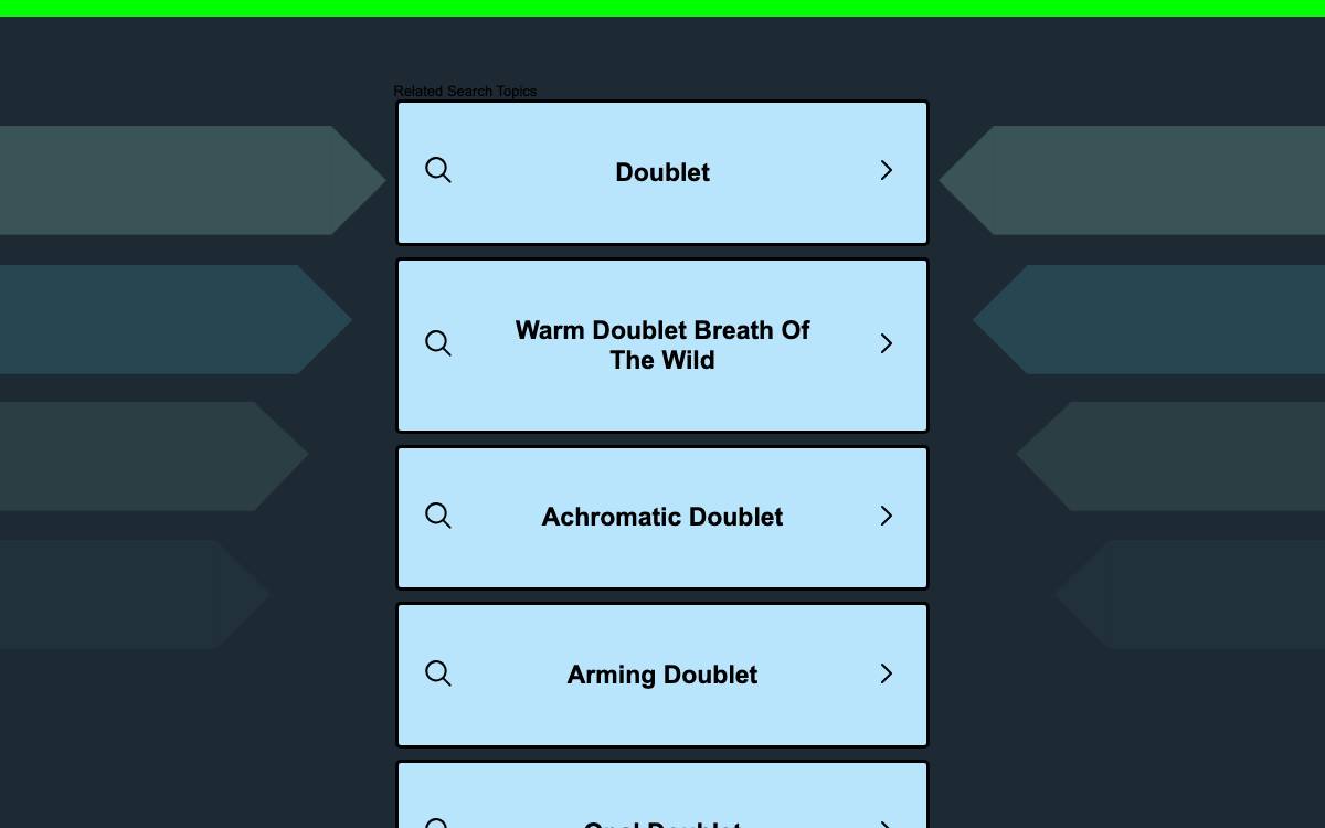 Doblet website preview