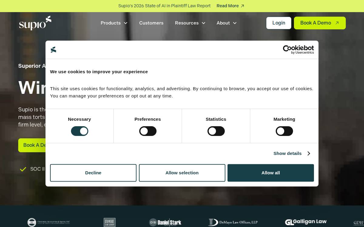 DocEquity website preview