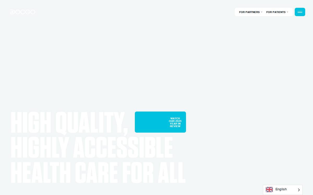 Docgo website preview