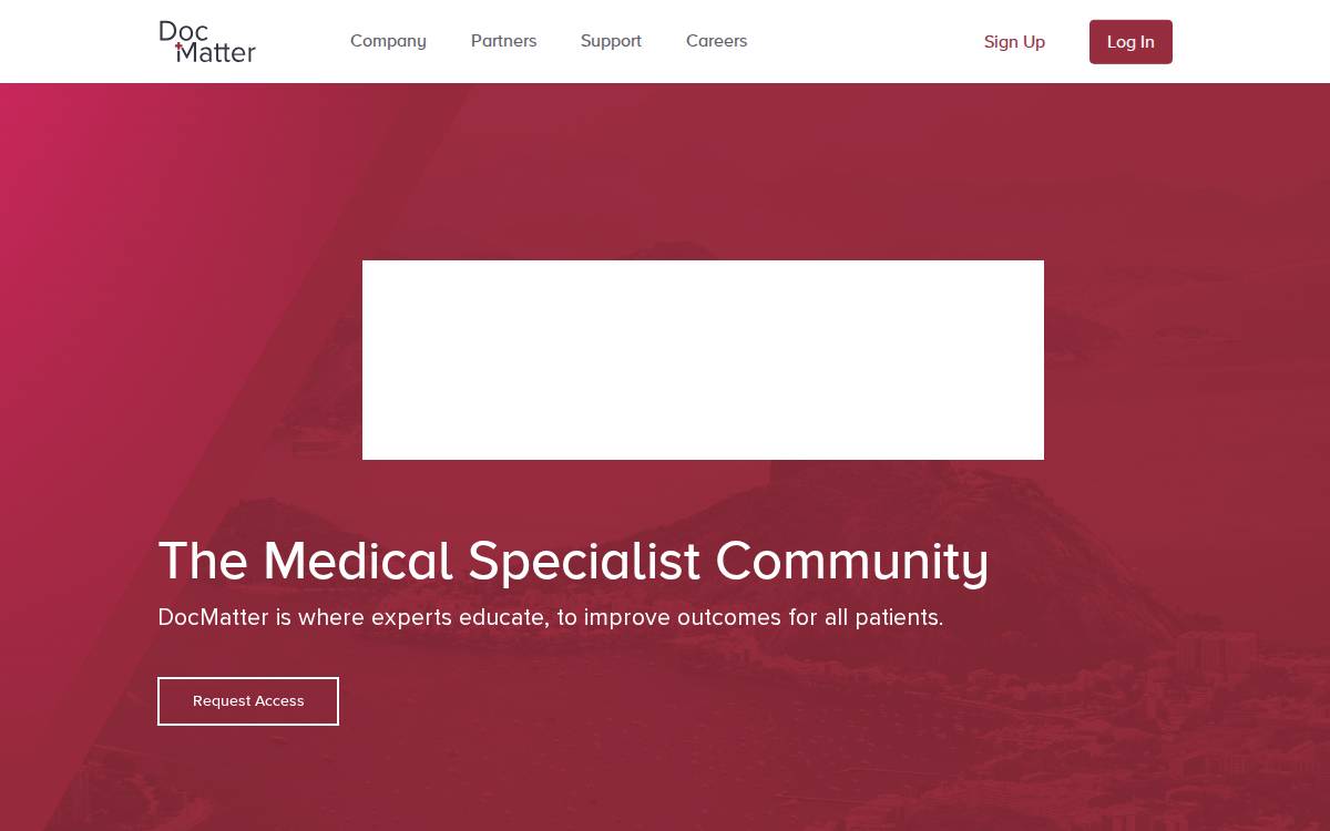 Docmatter website preview