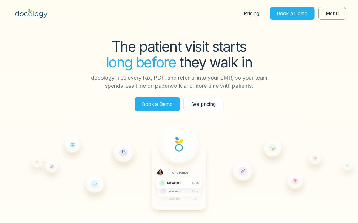 Docology website preview
