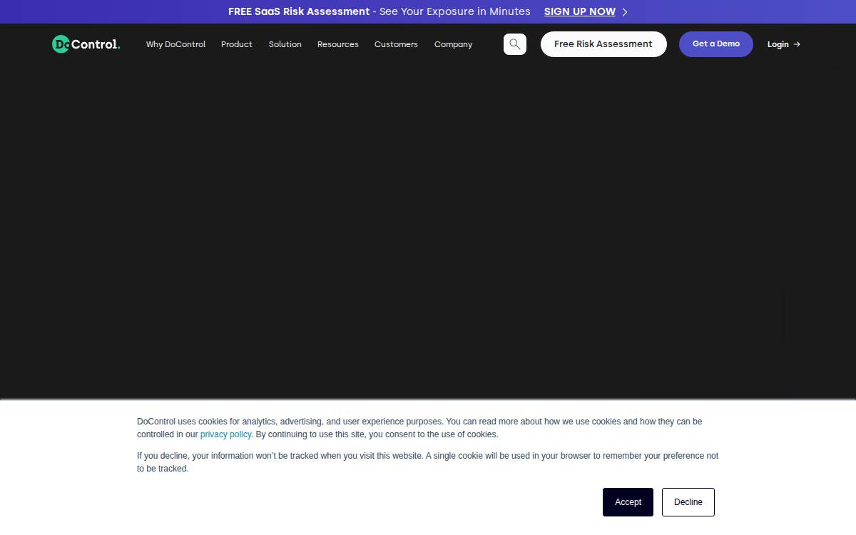 Docontrol website preview