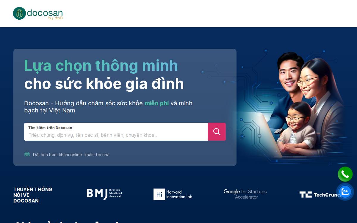 Docosan website preview
