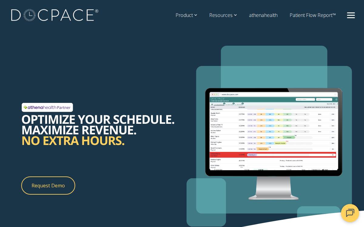 Docpace website preview