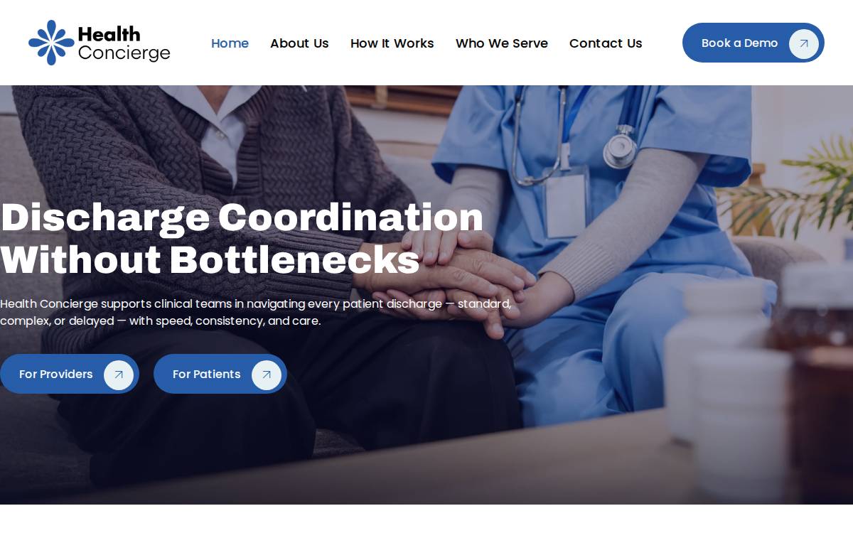 Doctor Match website preview