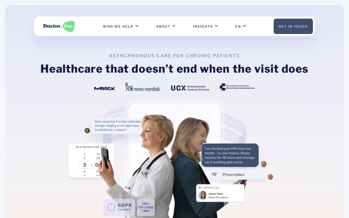 Doctor website preview