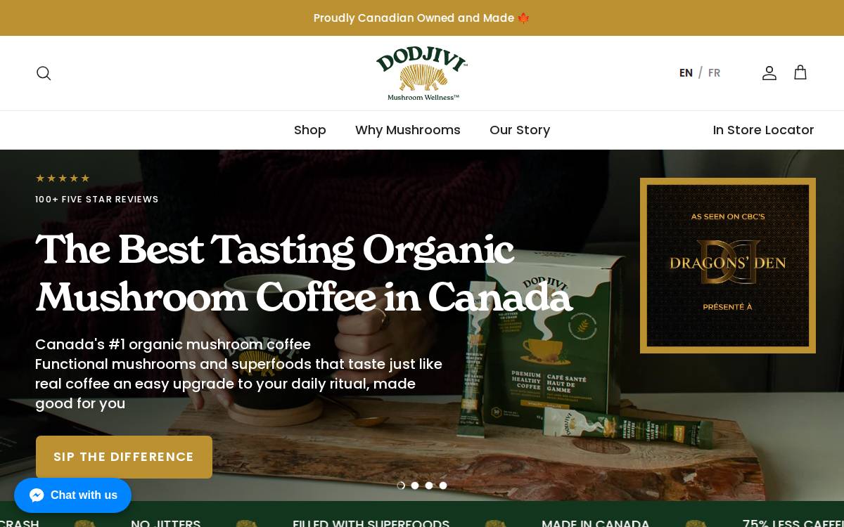 Dodjivi website preview