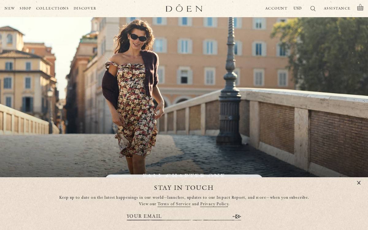 DÔEN website preview