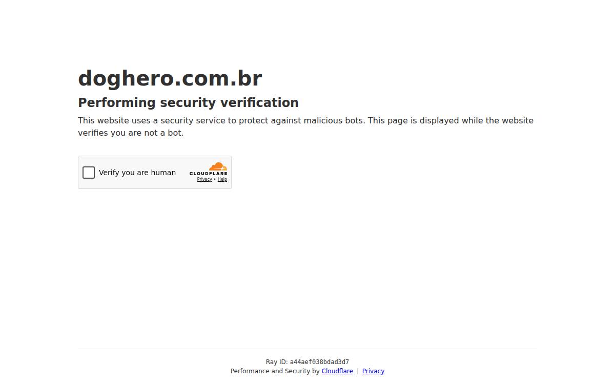 DogHero website preview