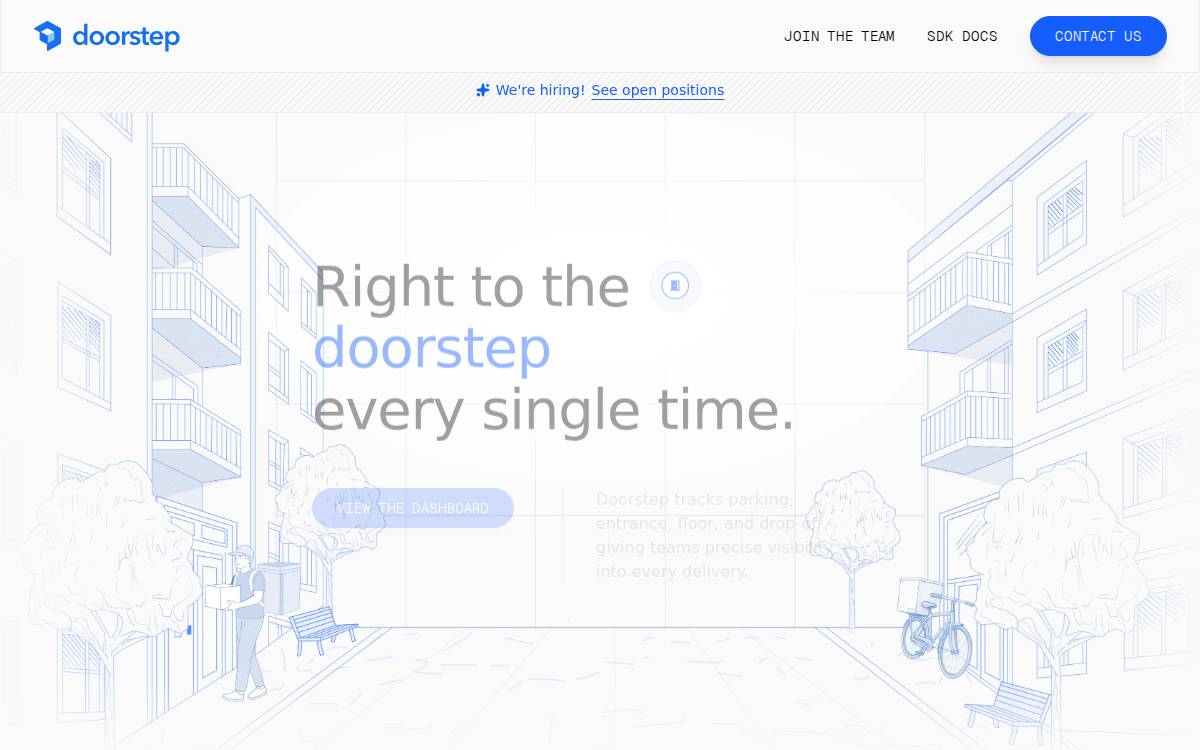 Doingdoorstepbetter website preview
