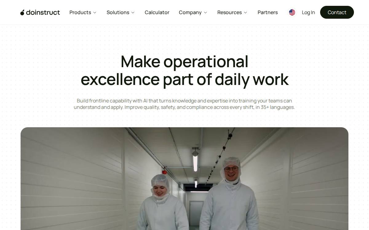 Doinstruct website preview