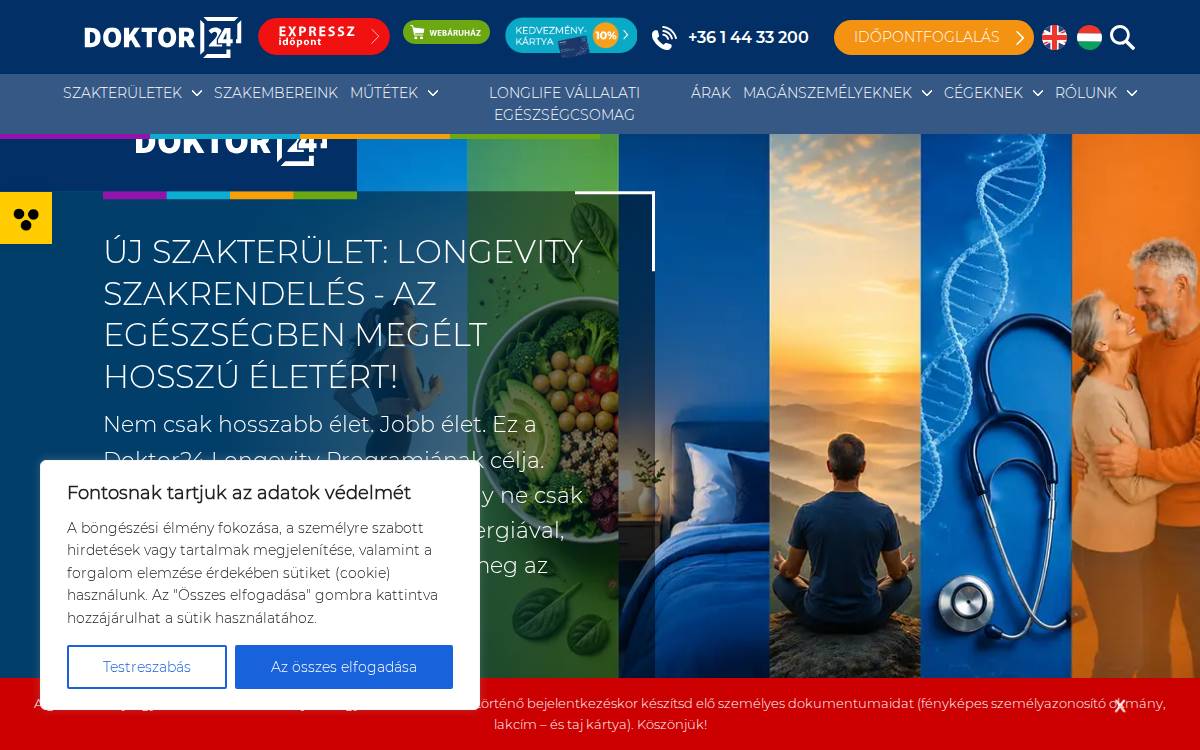 Doktor24 website preview