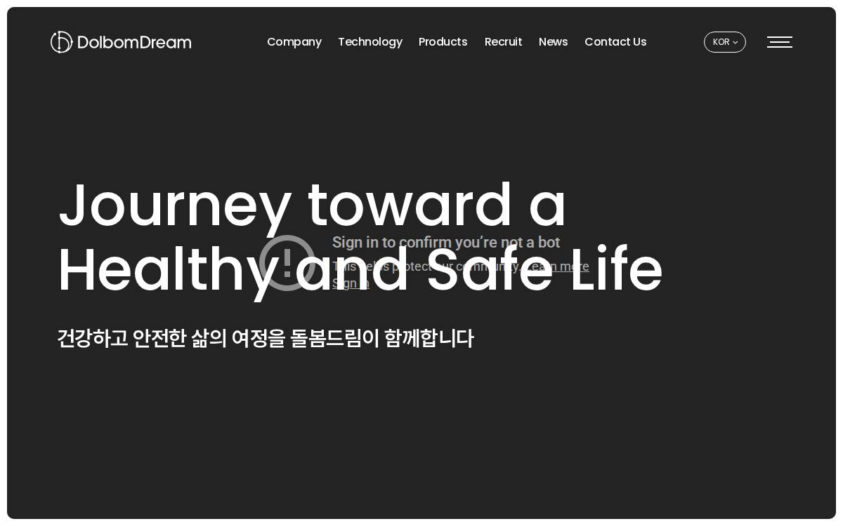 Dolbomdream website preview