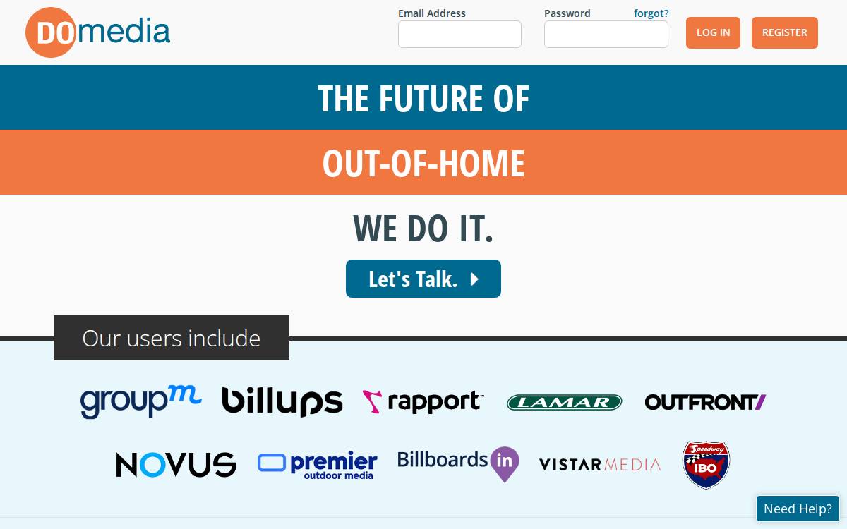 DOmedia website preview
